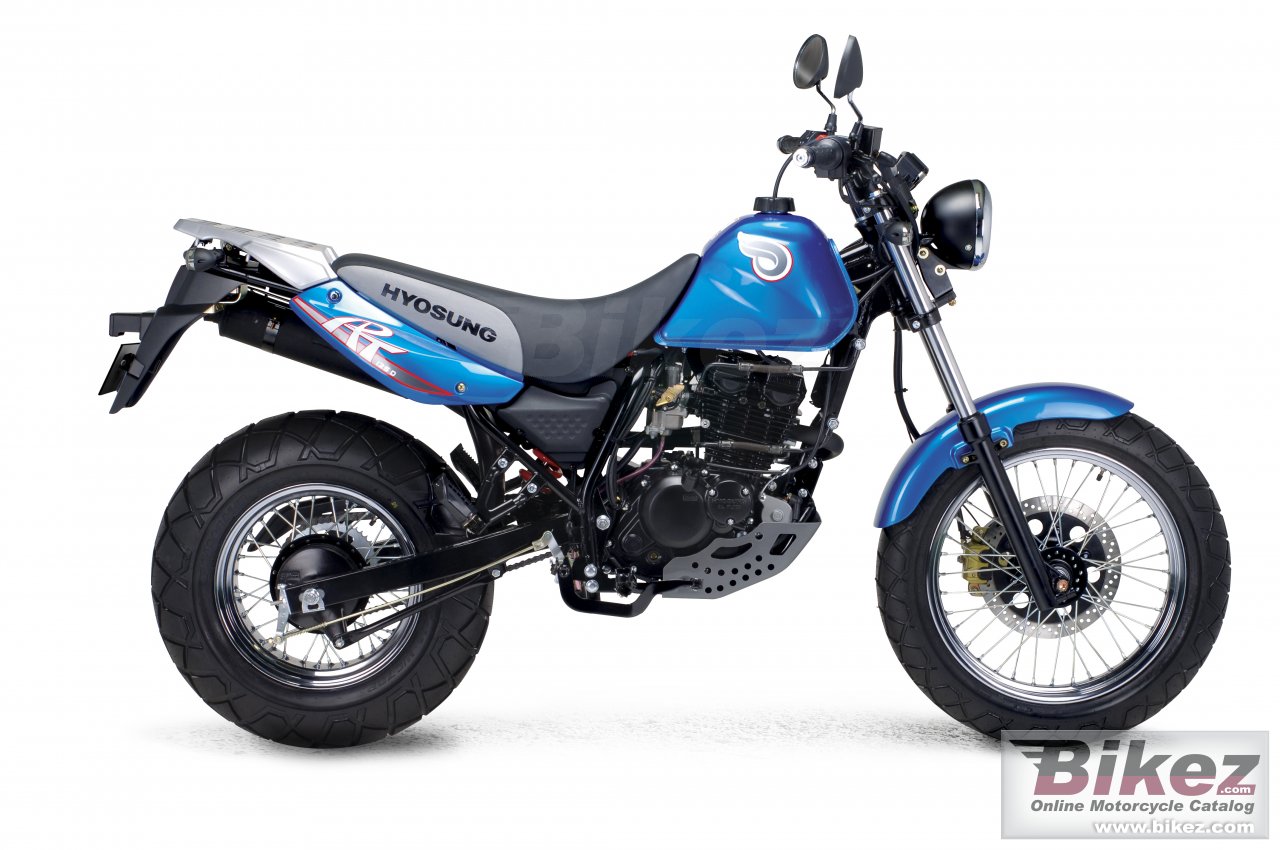 Big Hyosung rt 125d picture and wallpaper from Bikez.com